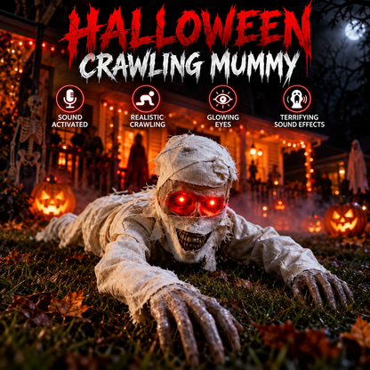 Electric Crawling Ghost Halloween Prop 👻