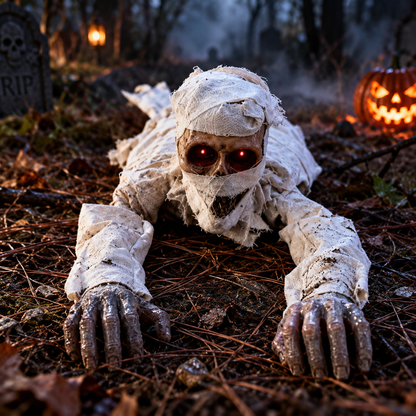 Electric Crawling Ghost Halloween Prop 👻