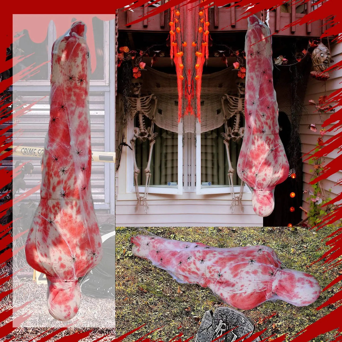 Hanging Corpse Halloween Prop