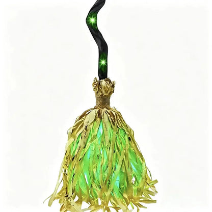 Floating Dancing Witch Broom Halloween Prop 🧙‍♀️🧹